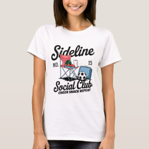T-shirt Femmes en marge du club social Footballeuse maman 