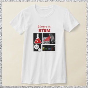 T-shirt Femmes en noir et rouge