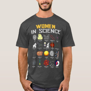 T-shirt Femmes En Science Chimie Drôle, Biologie, Physique