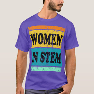 T-shirt Femmes En Science Femmes En STEM Fille Femmes P