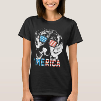 T-shirt Femmes Enfants Beagle Merica