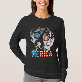 T-shirt Femmes Enfants Beagle Merica