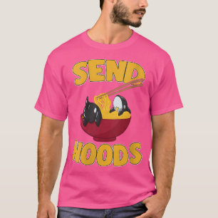 T-shirt Femmes Envoyer Noods Kawaii Orca Baleines Ramen no