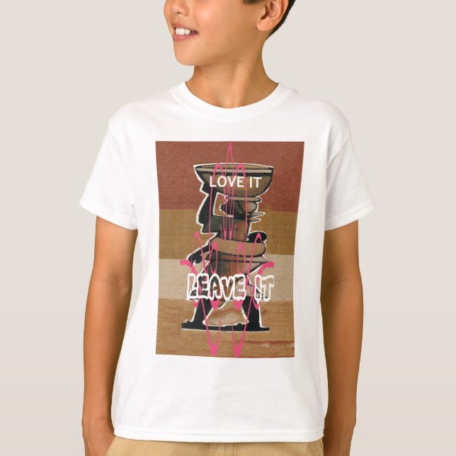 T-shirt Femmes et enfants La vie n'est pas juste ; habitue (Devant)