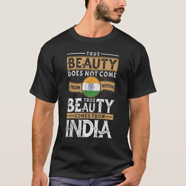 T-shirt Femmes et hommes indiens (Devant)