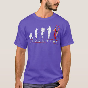 T-shirt Femmes Évolution de la soie aérienne de la femme