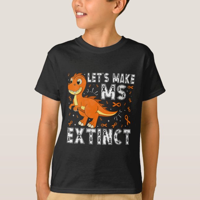 T-shirt Femmes Faisons de Mme Extinct Dinosaure Sensibilis (Devant)