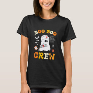 T-shirt Femmes fantômes drôles Halloween Infirmière Groovy