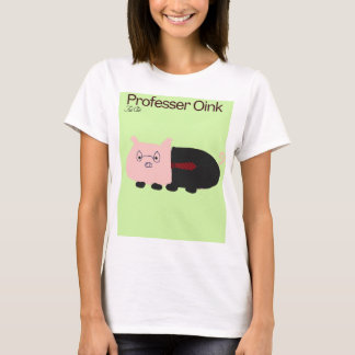 T-shirt femme's fat cat ami membre professeur porc