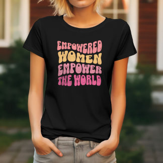 T-shirt Femmes femmes modernes féministes puissance