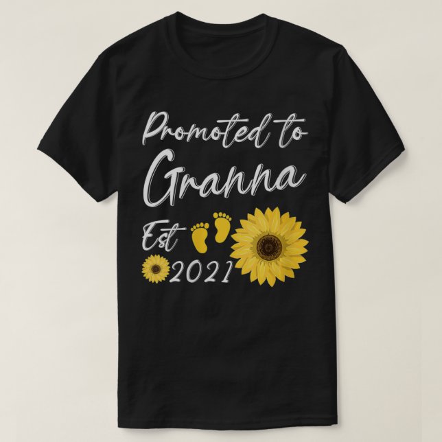 T-shirt Femmes Femmes Promues À Granna Est 2021 Sunflowe (Design devant)