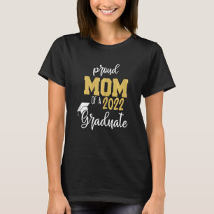T-shirt Femmes Fier Maman De 2022 Classe De Graduation 202