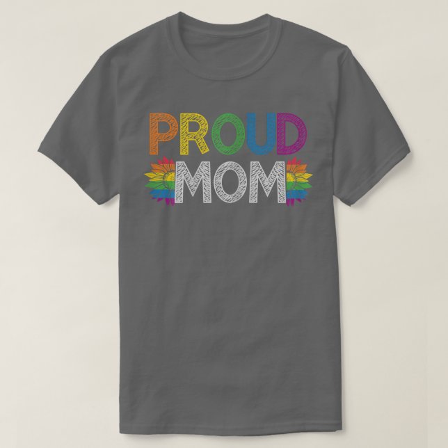 T-shirt Femmes Fier Maman LGBT LGBT Pride Mois Fier Maman  (Design devant)