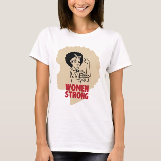 T-shirt Femmes fortes (Devant)