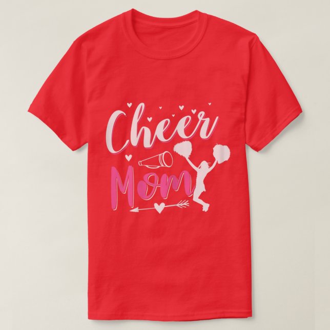T-shirt FEMMES Funny Cheerled Maman Cheerled Maman Cheer M (Design devant)