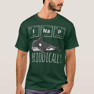 T-shirt Femmes Funny Science I NAP Tableau Périodique Mème