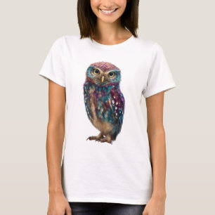 T-shirt Femmes Galactiques Psychédéliques Vibrantes