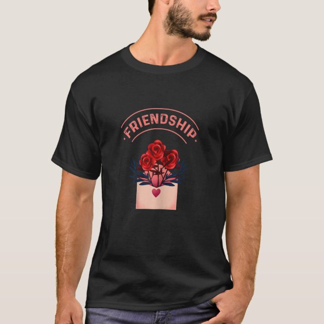 T-shirt Femmes Galentines Journée tenue Femmes Amitié Ente (Devant)