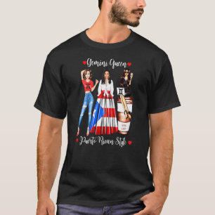 T-shirt Femmes Gemini Queen Porto style mai juin Co
