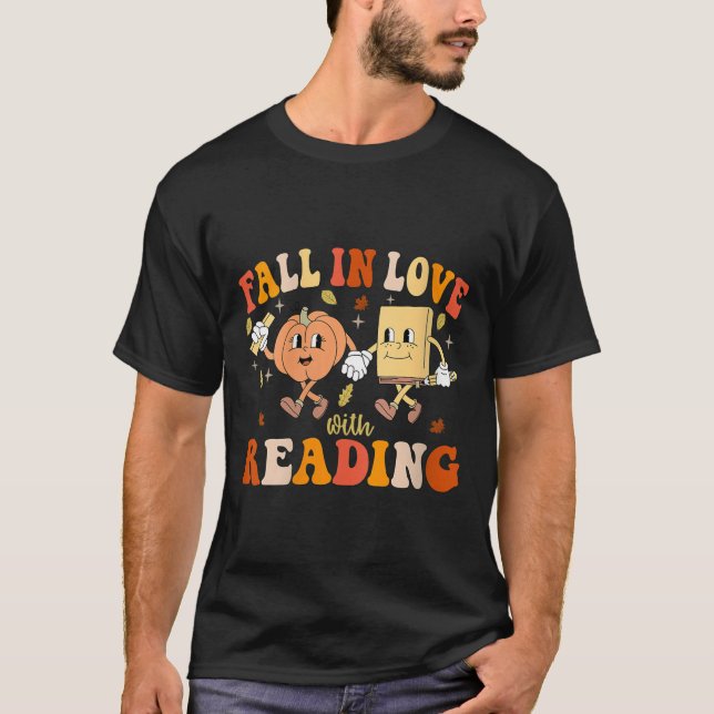 T-shirt Femmes Groovy Tombez Amoureuses De La Lecture Than (Devant)