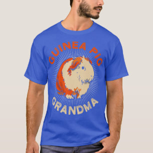 T-shirt Femmes Guinée porc grand-mère drôle femmes Guinée