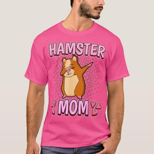 T-shirt Femmes Hamster Maman maman maman maman maman Fête  (Devant)