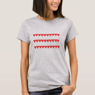 T-shirt Femmes Heureuses Saintes-Valentin du Red Heart