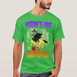 T-shirt Femmes hommes effrayant éffrayant Halloween sorciè
