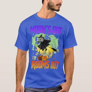 T-shirt Femmes hommes effrayant éffrayant Halloween sorciè