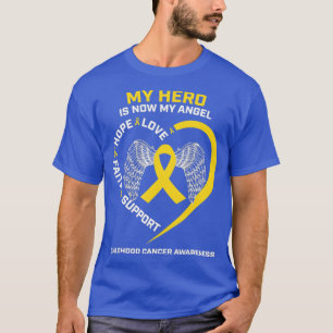 T-shirt Femmes Hommes Mon Héros Est Maintenant Mon Ange Ca