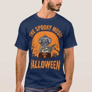 T-shirt FEMMES HOMMES Scander éffrayant Halloween citrouil