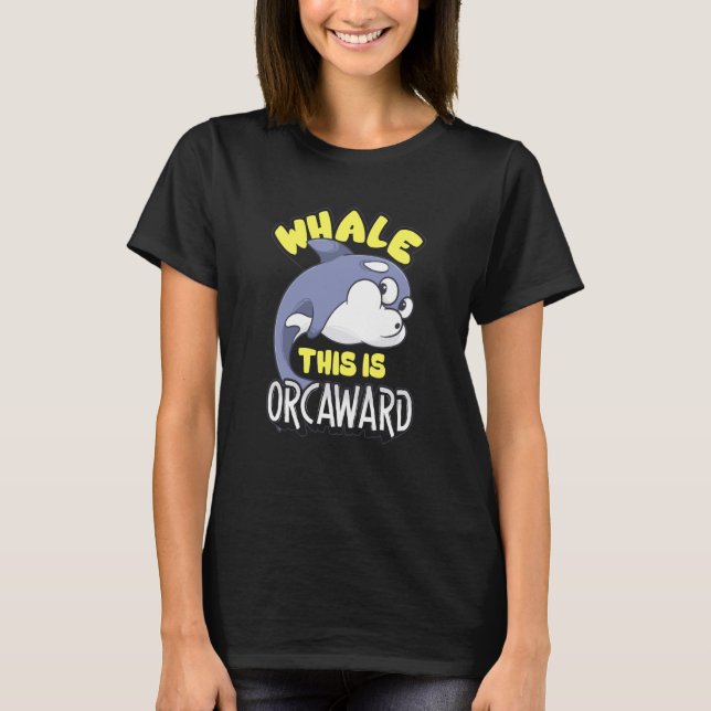 T-shirt femmes hommes vêtement animaux orca baleine (Devant)