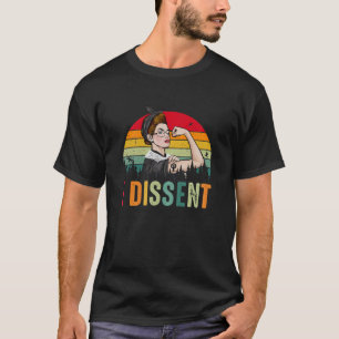 T-shirt Femmes I dissidence RBG Vintage