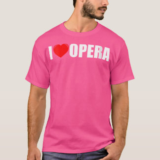 T-shirt FEMMES I Love Opéra-Chanteur