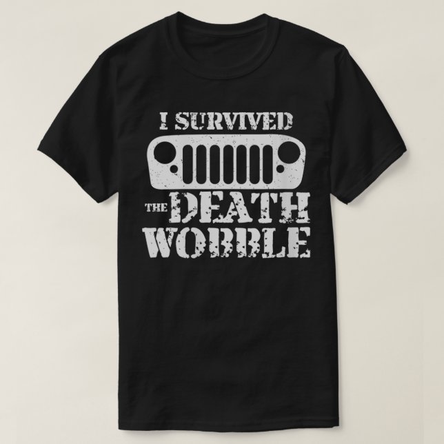 T-shirt Femmes I Survived Death Wobble VNeck (Design devant)