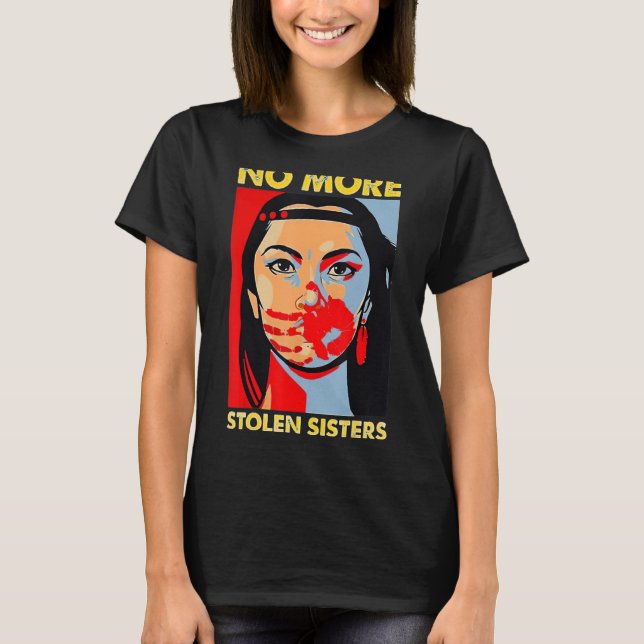 T-shirt Femmes Indigènes Disparues Et Assassinées Mmiw 5 (Devant)