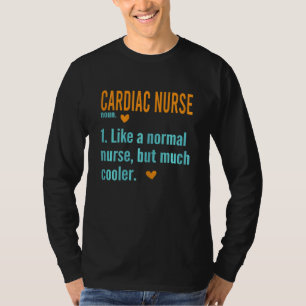 T-shirt Femmes Infirmière Cardiovasculaire Définition Mama