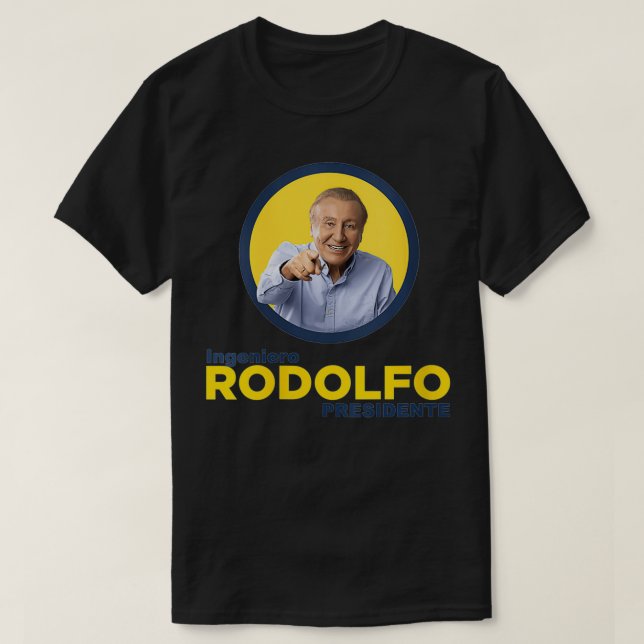 T-shirt Femmes Ingeniero Rodolfo Presidente 2022 VNeck (Design devant)