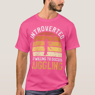 T-shirt Femmes Introverties Mais Prêtes À Discuter De La J
