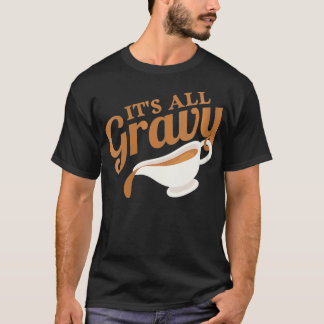 T-shirt Femmes Itu2019s Tous Gravy Vintage Thanksgiving VN