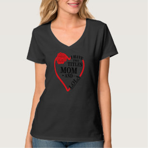 T-shirt Femmes J'Ai Deux Titres Maman & Lola & Rock Them B
