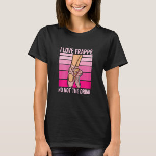 T-shirt Femmes J'Aime Frappé Non Pas La Citation De Boisso