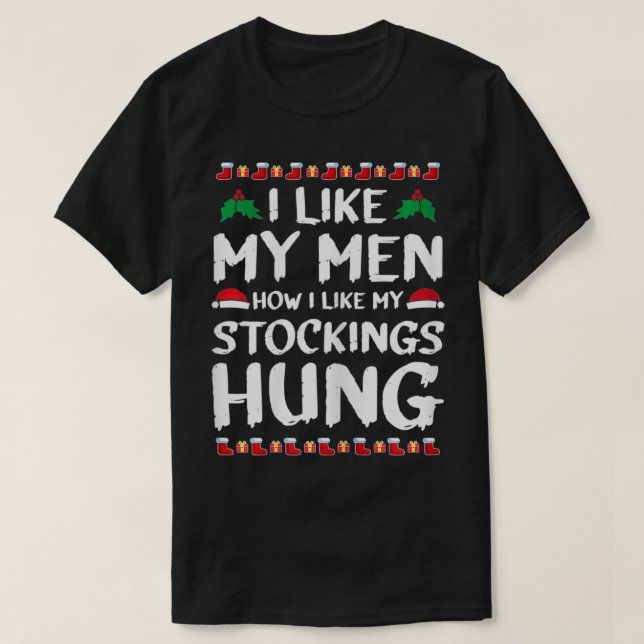 T-shirt Femmes J'Aime Mes Hommes Comment J'Aime Mes Bas Su (Design devant)
