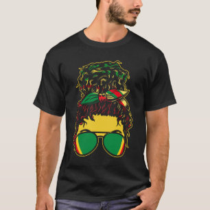 T-shirt Femmes Jamaïque Reggae Rasta