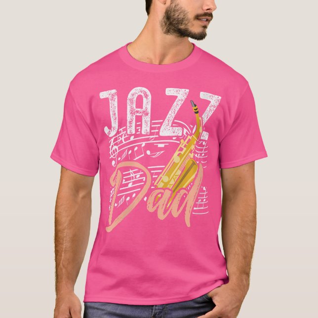 T-shirt FEMMES Jazz Papa - Saxophone (Devant)
