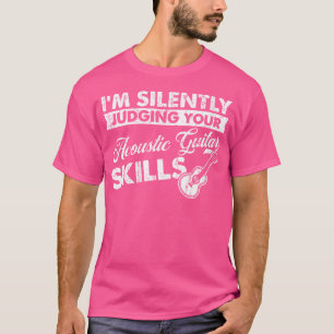T-shirt Femmes Je Juge Silencieusement Vos Compétences - G