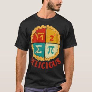 T-shirt Femmes Je Mange Somme Pi Math Équation Drôle Certa