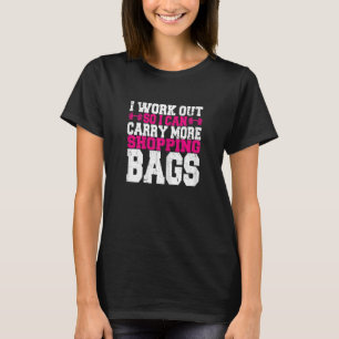 T-shirt Femmes Je M'Occupe Pour Pouvoir Porter Plus De Sac