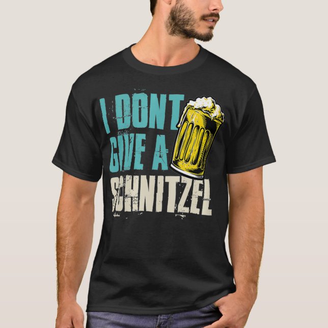 T-shirt Femmes Je ne donne pas un Schnitzel drôle fierté a (Devant)