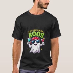 T-shirt Femmes Je suis juste là pour les huées Drôle de fa